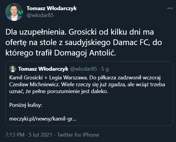 EGZOTYCZNA oferta dla Kamila Grosickiego!